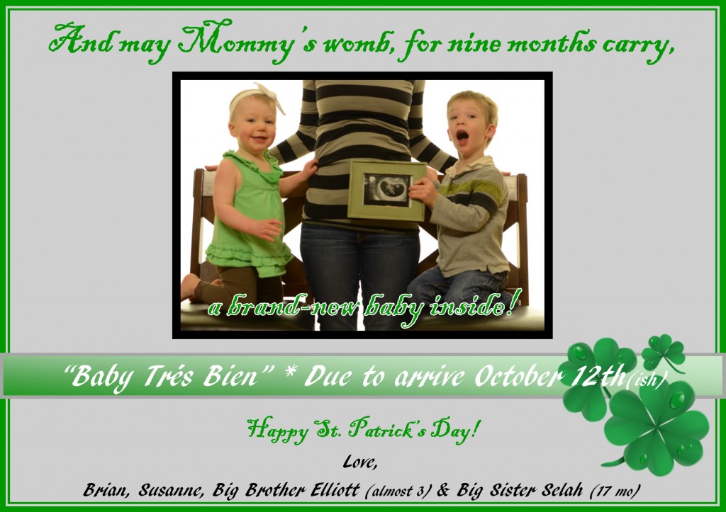 Baby 3 Announcement page 2