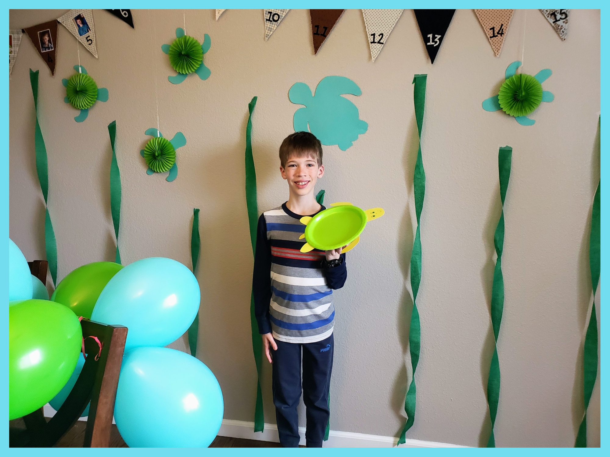 Elliott’s Turtley Awesome Ninth Birthday!
